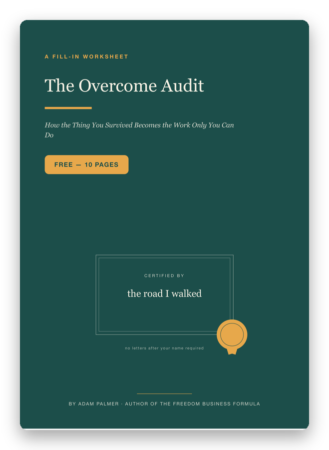 The Overcome Audit cover